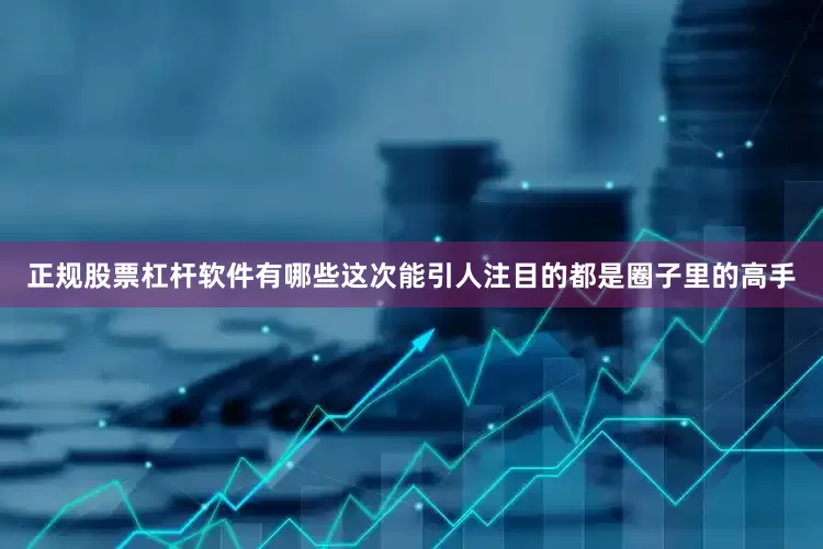 正规股票杠杆软件有哪些这次能引人注目的都是圈子里的高手